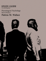 Study Guide to Accompany Physiological Psychology Brown/Wallace
