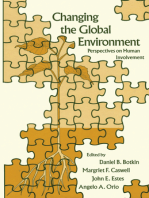 Changing the Global Environment: Perspectives on Human Involvement