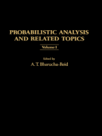 Probabilistic Analysis and Related Topics: Volume 1