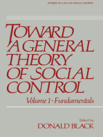Toward a General Theory of Social Control: Fundamentals