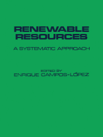 Renewable Resources a Systematic Approach