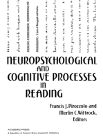 Neuropsychological and Cognitive Processes in Reading