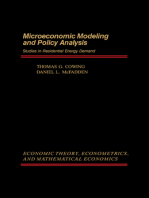Microeconomic Modeling and Policy Analysis
