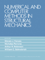 Numerical and Computer Methods in Structural Mechanics