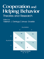 Cooperation and Helping Behavior: Theories and Research