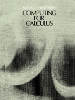 Computing for Calculus