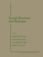 Social Structure and Behavior: Essays in Honor of William Hamilton Sewell