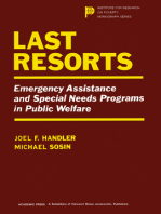 Last Resorts: Emergency Assistance and Special Needs Programs in Public Welfare