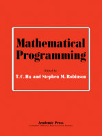 Mathematical Programming: Proceedings of an Advanced Seminar Conducted by the Mathematics Research Center, the University of Wisconsin, and the U. S. Army at Madison, September 11-13, 1972