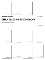 Test File to Accompany Essentials of Psychology