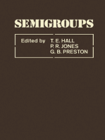 Semigroups: Proceedings of the Monash University Conference on Semigroups Held at the Monash University, Clayton, Victoria, Australia, October, 1979