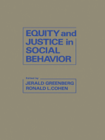 Equity and Justice in Social Behavior