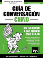 Guía de Conversación Español-Chino y diccionario conciso de 1500 palabras