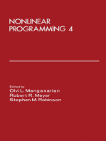 Nonlinear Programming 4: Proceedings of the Nonlinear Programming Symposium 4 Conducted by the Computer Sciences Department at the University of Wisconsin–Madison, July 14-16, 1980