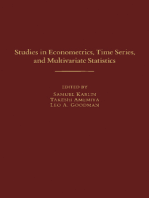 Studies in Econometrics, Time Series, and Multivariate Statistics