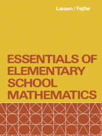 Essentials of Elementary School Mathematics