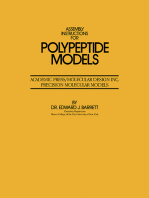 Assembly Instructions for Polypeptide Models: Academic Press/Molecular Design Inc. Precision Molecular Models