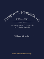 Kingsmill Plantations, 1619—1800: Archaeology of Country Life in Colonial Virginia