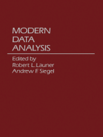 Modern Data Analysis