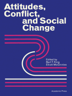 Attitudes, Conflict, and Social Change
