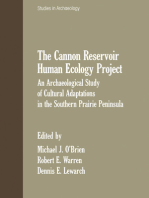 The Cannon Reservoir Human Ecology Project: An Archaeological Study of Cultural Adaptations in the Southern Prairie Peninsula
