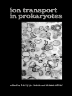 Ion Transport in Prokaryotes