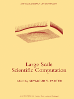 Large Scale Scientific Computation: Proceedings of a Conference Conducted by the Mathematics Research Center, the University of Wisconsin - Madison, May 17-19, 1983