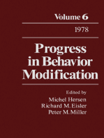 Progress in Behavior Modification: Volume 6