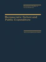 Bureaucratic Failure and Public Expenditure