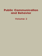 Public Communication and Behavior: Volume 2