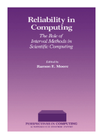 Reliability in Computing: The Role of Interval Methods in Scientific Computing