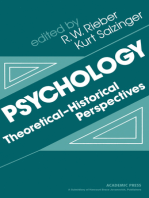 Psychology: Theoretical–Historical Perspectives