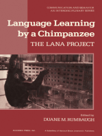 Language Learning by a Chimpanzee: The Lana Project