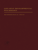 Life-Span Developmental Psychology: Methodological Issues