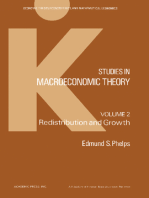 Studies in Macroeconomic Theory: Redistribution and Growth