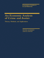 An Economic Analysis of Crime and Justice: Theory, Methods, and Applications