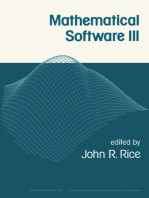 Mathematical Software: Proceedings of a Symposium Conducted by the Mathematics Research Center, the University of Wisconsin–Madison, March 28–30, 1977
