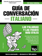 Guía de Conversación Español-Italiano y diccionario conciso de 1500 palabras