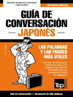 Guía de Conversación Español-Japonés y mini diccionario de 250 palabras