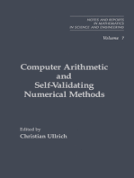 Computer Arithmetic and Self-Validating Numerical Methods