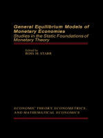 General Equilibrium Models of Monetary Economies: Studies in the Static Foundations of Monetary Theory
