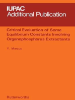 Critical Evaluation of Some Equilibrium Constants Involving Organophosphorus Extractants