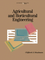 Agricultural and Horticultural Engineering: Principles, Models, Systems and Techniques