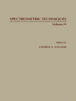Spectrometric Techniques: Volume IV