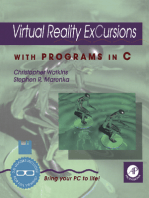 Virtual Reality Excursions with Programs in C