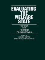Evaluating the Welfare State: Social and Political Perspectives