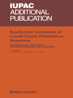 Equilibrium Constants of Liquid-Liquid Distribution Reactions: Organophosphorus Extractants