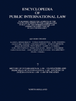 History of International Law · Foundations and Principles of International Law · Sources of International Law · Law of Treaties: Published under the Auspices of the Max Planck Institute for Comparative Public Law and International Law under the Direction of Rudolf Bernhardt