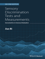 Sensory Discrimination Tests and Measurements: Sensometrics in Sensory Evaluation