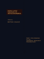 Energy-Linked Functions of Mitochondria: Papers Presented at the First Colloquium of the Johnson Research Foundation of the University of Pennsylvania, Philadelphia, April 13, 1963